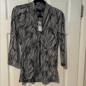 Grace Elements Zebra Stripe Blazer